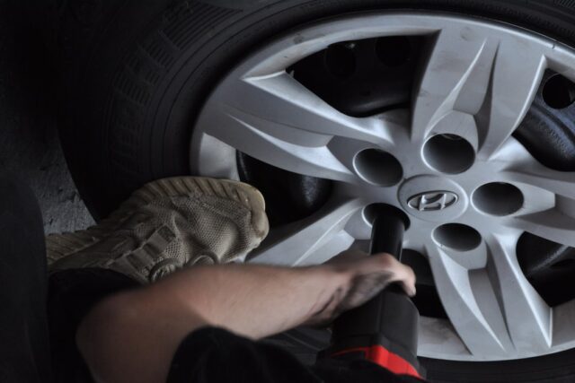 Photo wheel alignment