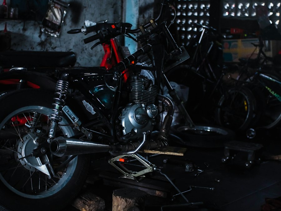 maintenance motorcycle