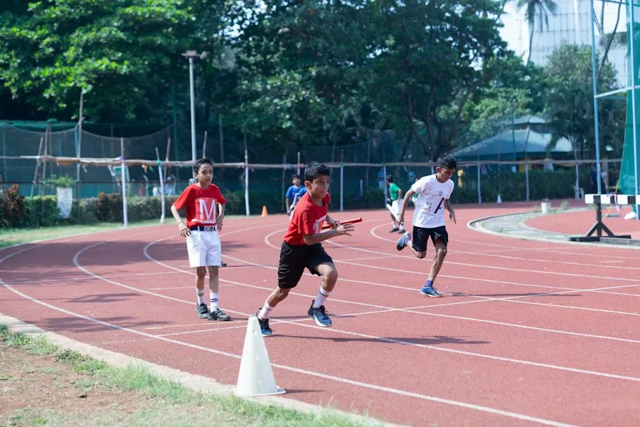 Photo children sports activities